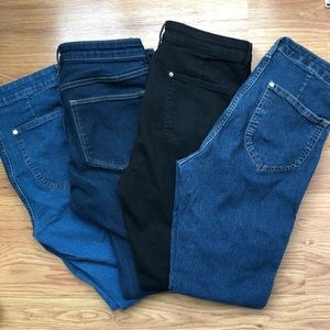 H&M Skinny Ankle Length Jeans - 4 Pairs, Size 27